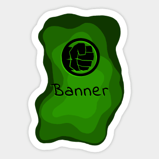 Hulk (Bruce Banner) Design Sticker